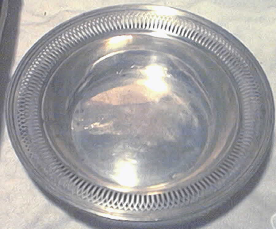 1791-3 (Sterling, Hollowware) Sterling Round Vegetable by Wallace Silver-1
