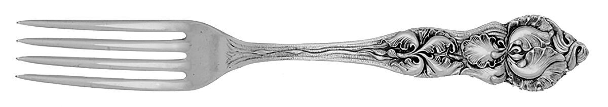 Louvre (Silverplate, 1907) Fork by Williams Bros-1