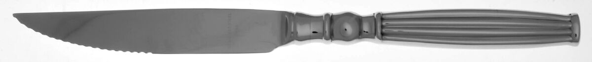 Colosseum (Stainless) Steak Knife Individual Hollow, Serrate HC by Wedgwood Silver-1