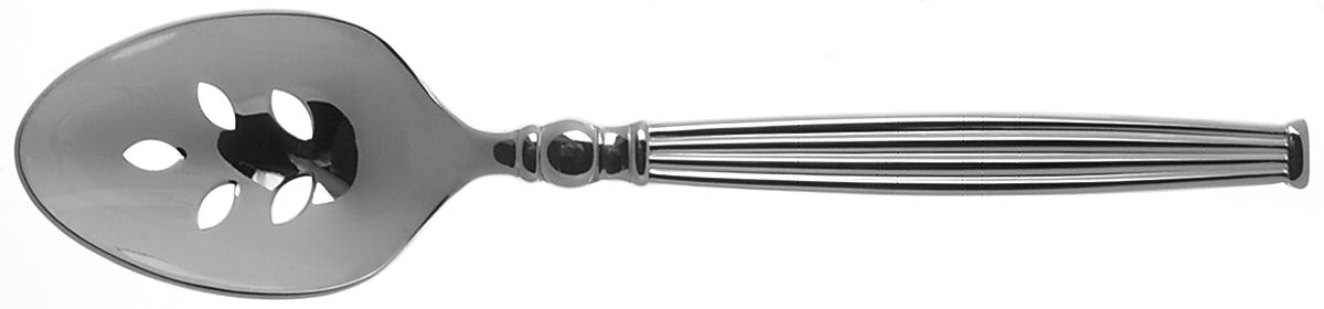 Colosseum (Stainless) Pierced Tablespoon (Serving Spoon) by Wedgwood Silver-1
