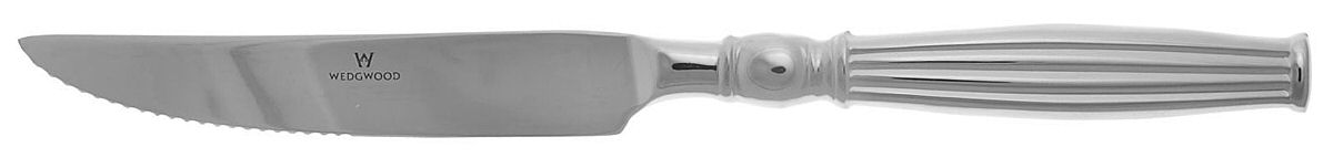 Colosseum (Stainless) Individual Solid Handle Steak Knife by Wedgwood Silver-1