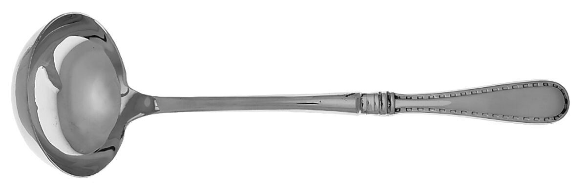 Metropolis (Stainless) Soup Ladle with Stainless Bowl HC by Wedgwood Silver-1