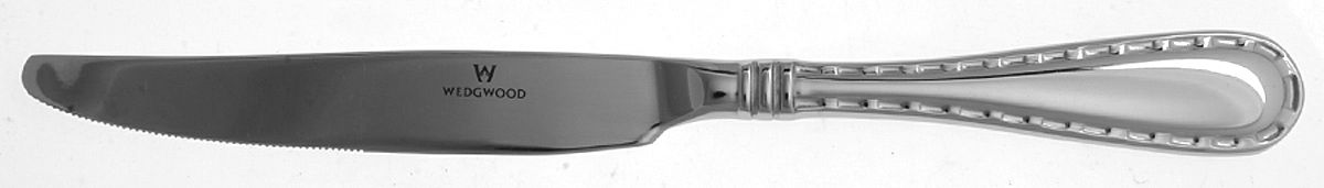 Metropolis (Stainless) Dessert Knife Solid Piece by Wedgwood Silver-1