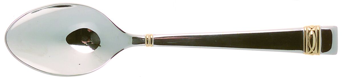 Golden Oberon (Stainless, Gold Accent) Teaspoon by Wedgwood Silver-1