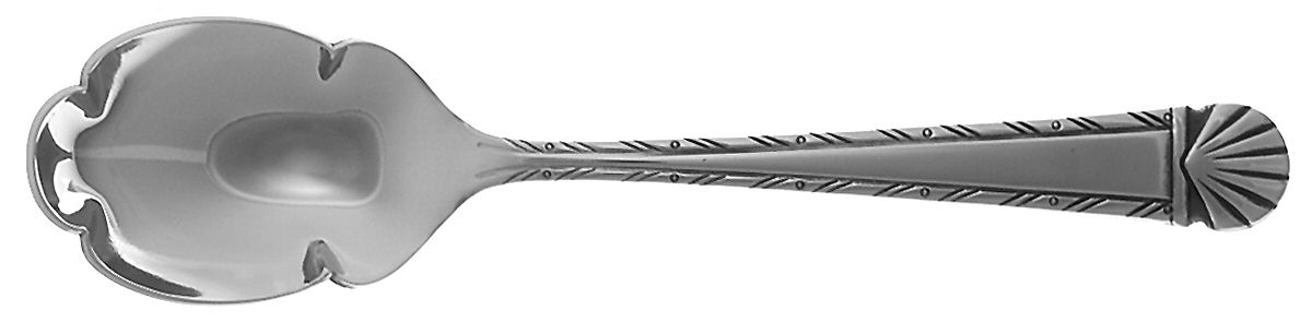 Hyannis (Stainless) Sugar Shell Spoon by Wedgwood Silver-1