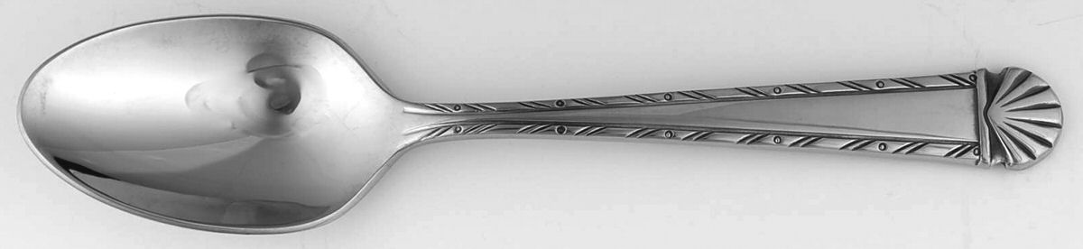 Hyannis (Stainless) Place/Oval Soup Spoon by Wedgwood Silver-1
