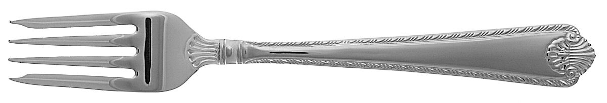 French Shell (Stainless) Individual Salad Fork by Wallace Silver-1