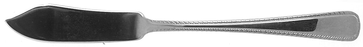 Ashcroft (Stainless, 18-10, China) Flat Handle Master Butter Knife by Wallace Silver-1