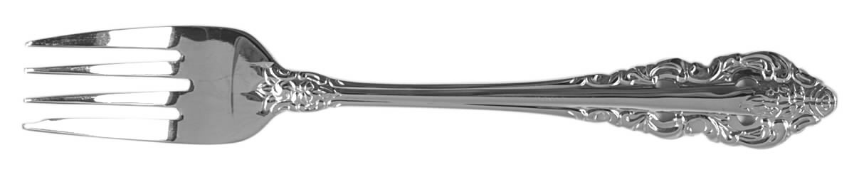 Antique Baroque (Stainless) Individual Salad Fork by Wallace Silver-1