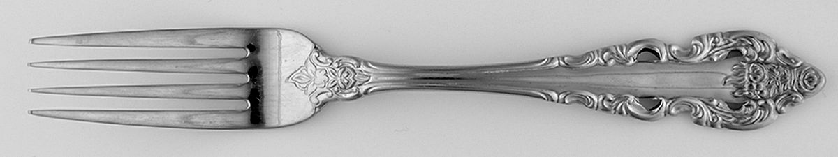 Antique Baroque (Stainless) Fork by Wallace Silver-1