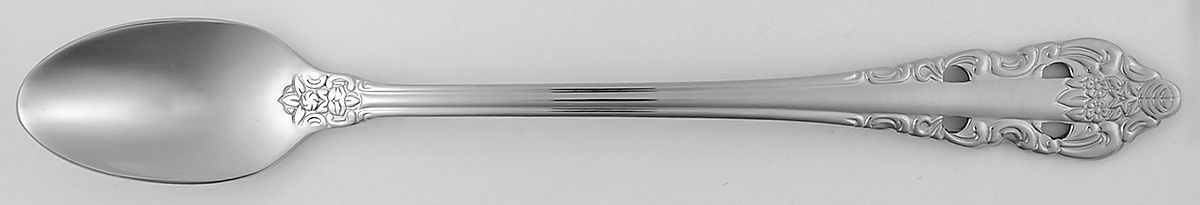 Antique Baroque (Stainless) Iced Tea Spoon by Wallace Silver-1