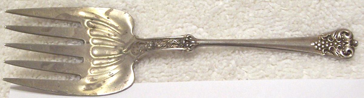 WDS11 (STERLING) Small Chipped Beef Fork by Whiting Manf Co-1