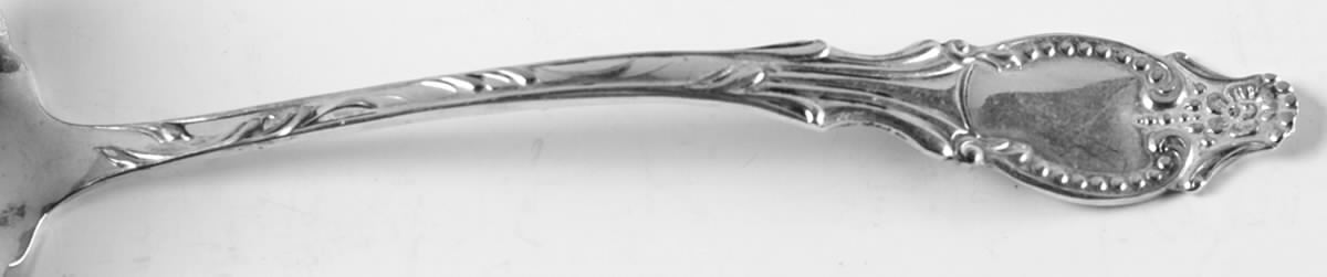 Kensico (Silverplate) Solid Piece Cream Ladle by Williams Bros-1