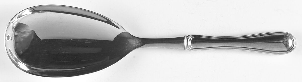 WAS107 (SILVERPLATE) Salad Servng Spoon with Stainless Bowl by Wallace Silver-1