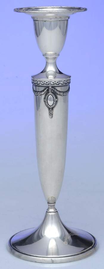 Dorothy Q (Silverplate, Hollowware) 9" Candlestick by Wallace Silver-1