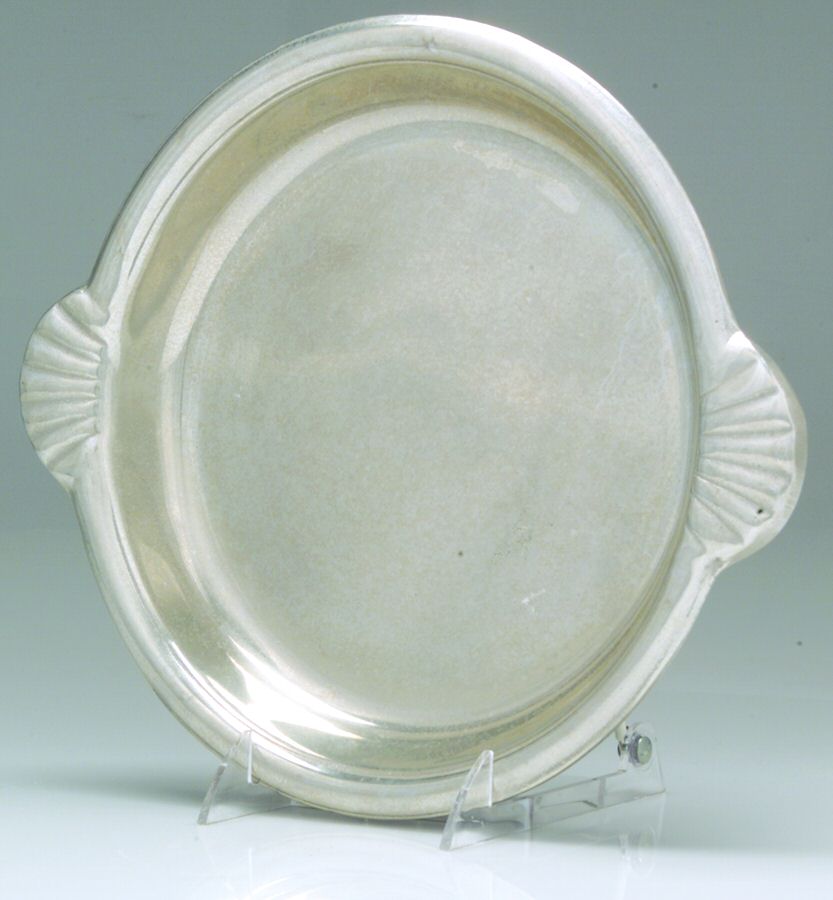 Scallop Handle (Hollowware) Pie Plate by Wilton Armetale-1
