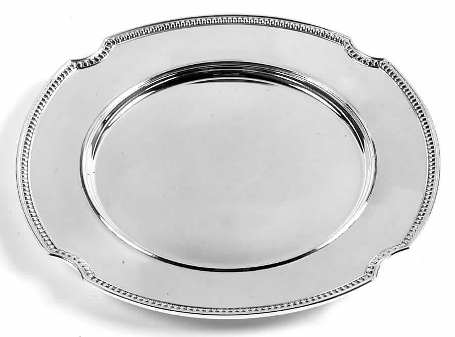 2720 (Sterling, Hollowware) Sterling Sandwich Plate by Whiting Manf Co-1
