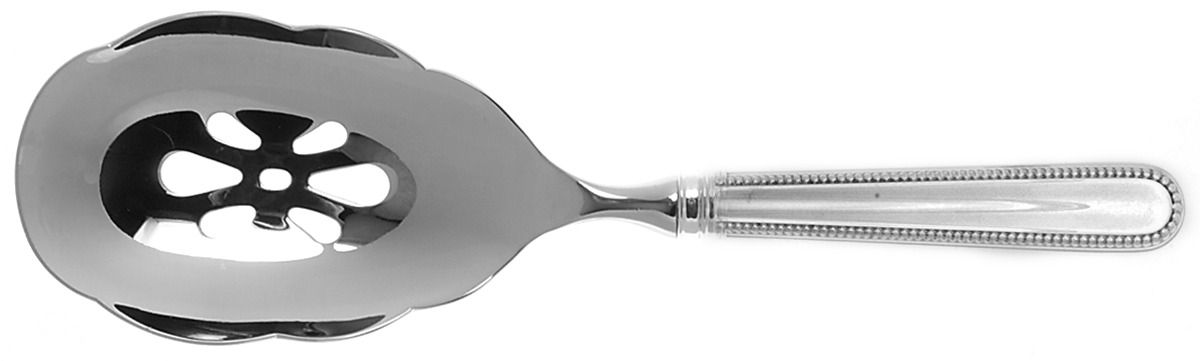 Palatina (Sterling) Pierced Casserole Spoon with Stainless Bowl by Wallace Silver-1