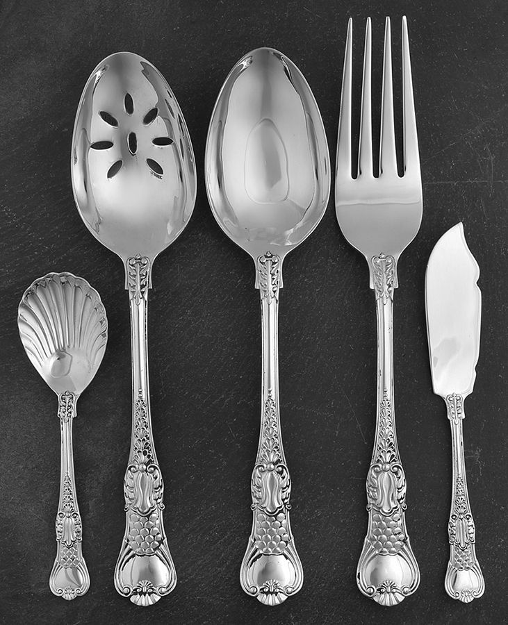 Coburg (Sterling) 5 Piece Hostess Set by Wallace Silver-1