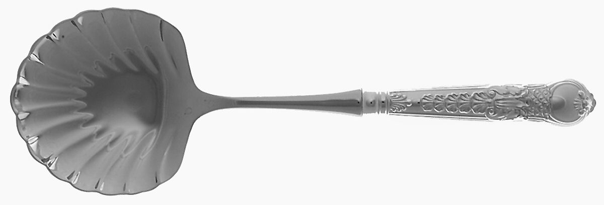 Coburg (Sterling) Casserole Spoon with Stainless Shell Bowl by Wallace Silver-1