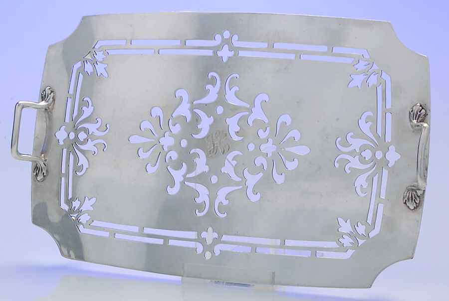 Madam Jumel (Sterling, Hollowware Sterling Asparagus Tray, Strainer Only by Whiting Manf Co-1