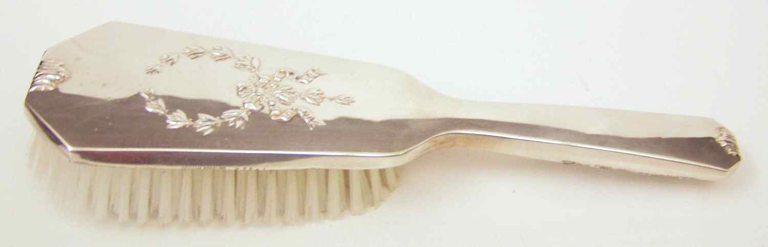 Madam Jumel (Sterling, Hollowware Hair Brush by Whiting Manf Co-1