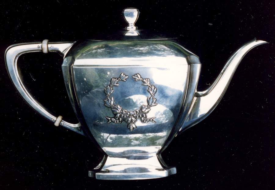 Madam Jumel (Sterling, Hollowware Teapot by Whiting Manf Co-1