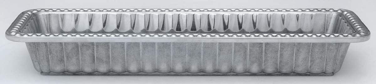 Flutes & Pearls (Pewter, Hollowware) Cracker Tray by Wilton Armetale-1