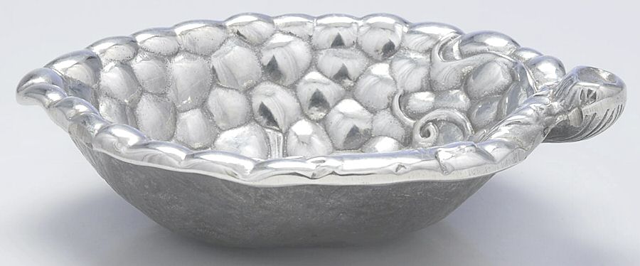 Majolica (Pewter, Hollowware) 6" All Purpose Oval Dish by Wilton Armetale-1