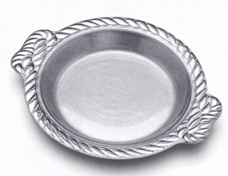 Patio Rope (Armetale, Hollowware) Pie Plate by Wilton Armetale-1