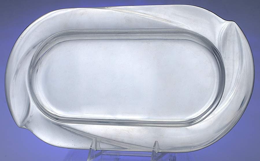 Elara (Armetale, Hollowware) 15" Oval Serving Platter by Wilton Armetale-1