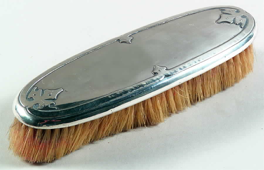 8000 (Sterling, Hollowware) Clothes Brush by Wallace Silver-1