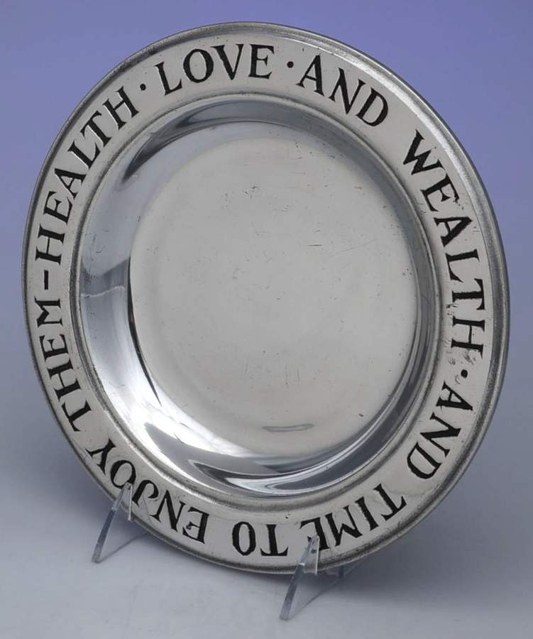 American Inspirations (Armetale, Hollowware) 9" Toast Plate by Wilton Armetale-1