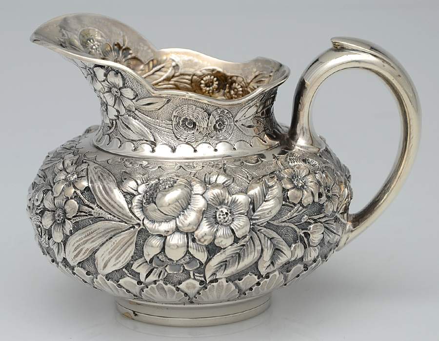 412R (Sterling, Hollowware) Creamer by Whiting Manf Co-1