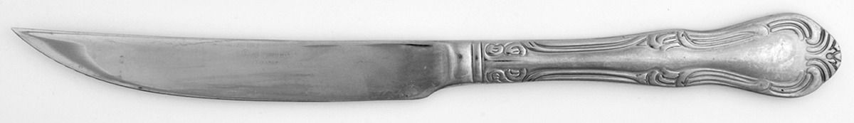 Whitman (Stainless) Individual Solid Handle Steak Knife by Wallace Silver-1