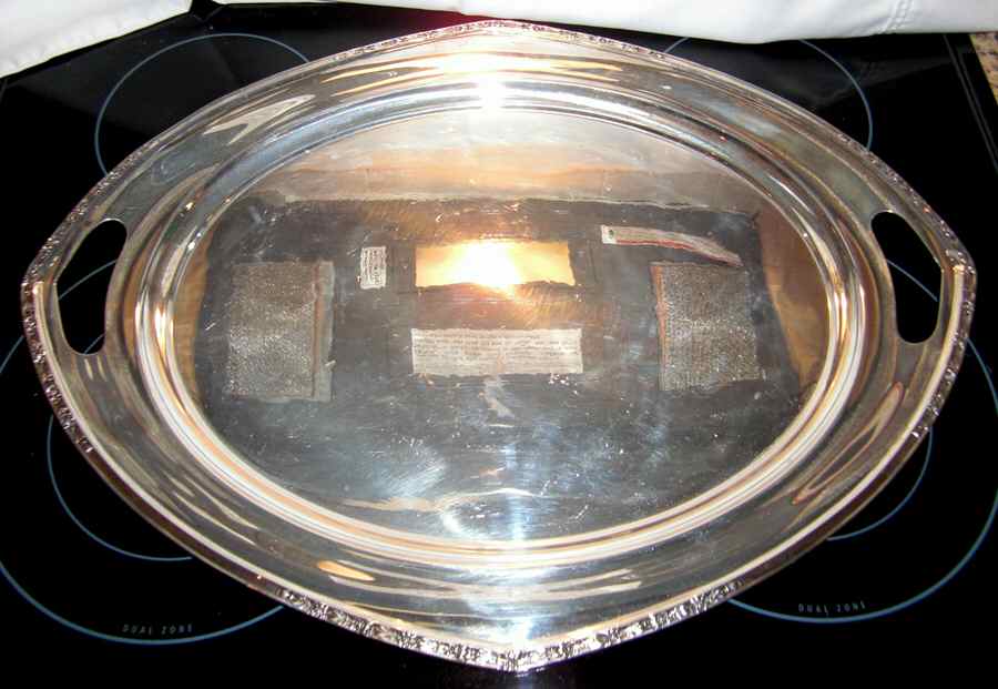 Orange Blossom (Sterling, Hollowware) Large Waiter Tray by Wallace Silver-1