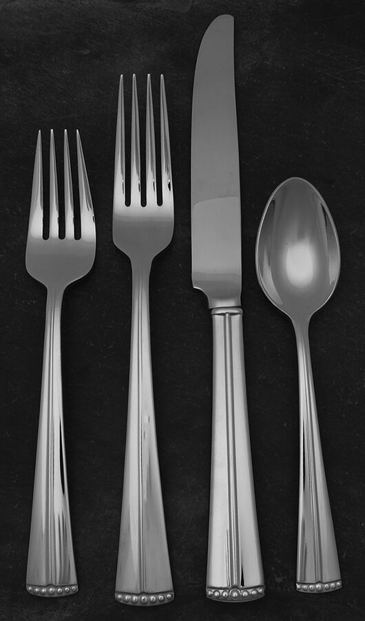 Merrill (Stainless) 4 Piece Place Setting by Waterford-1