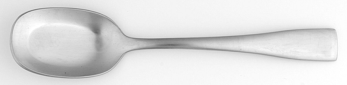 Diavola (Stainless) Sugar Spoon by Wedgwood Silver-1