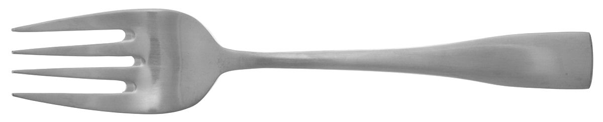 Diavola (Stainless) Medium Solid Cold Meat Serving Fork by Wedgwood Silver-1