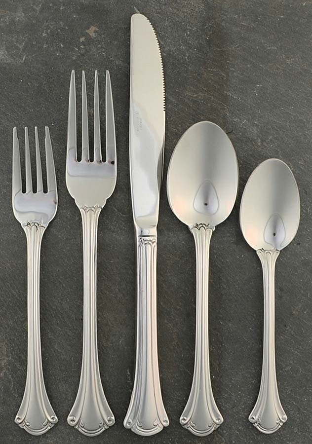 Resplendence (Stainless) 5 Piece Place Setting by Wallace Silver-1