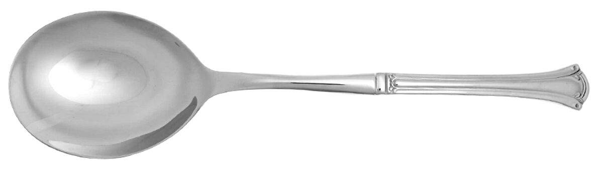 Resplendence (Stainless) Casserole Spoon with Smooth Stainless Bowl HC by Wallace Silver-1