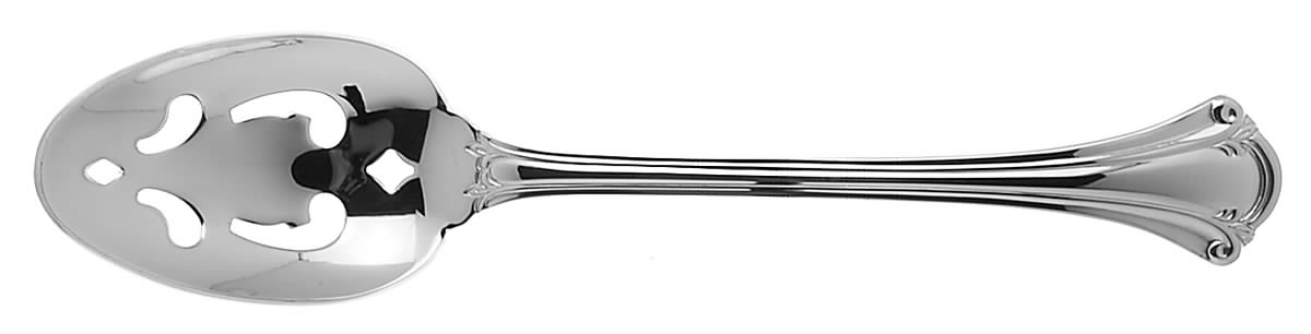 Resplendence (Stainless) Pierced Tablespoon (Serving Spoon) by Wallace Silver-1