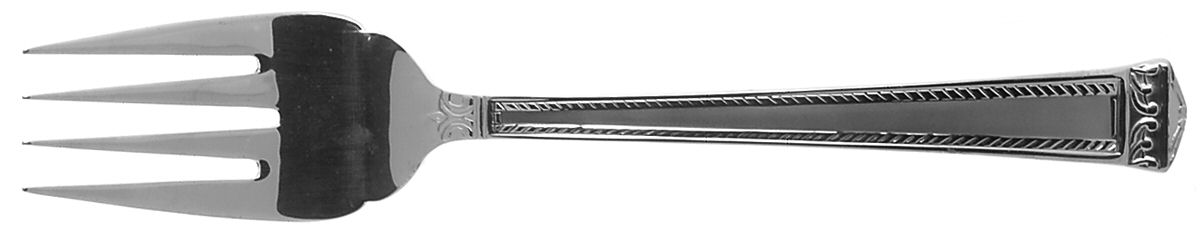 Colosseum Frost (Stainless) Medium Solid Cold Meat Serving Fork by Wallace Silver-1