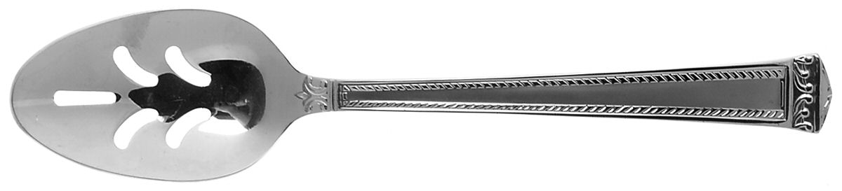 Colosseum Frost (Stainless) Pierced Tablespoon (Serving Spoon) by Wallace Silver-1