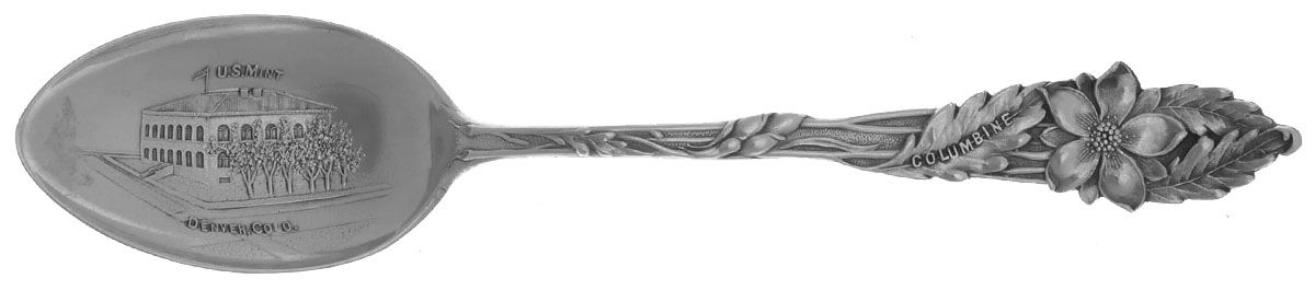 Floral Series #1 (Sterling) Five O'Clock Teaspoon by Watson-1