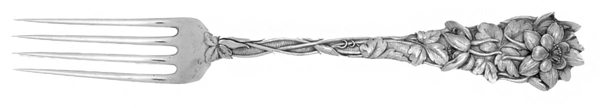 Floral Series #1 (Sterling) Fork by Watson-1
