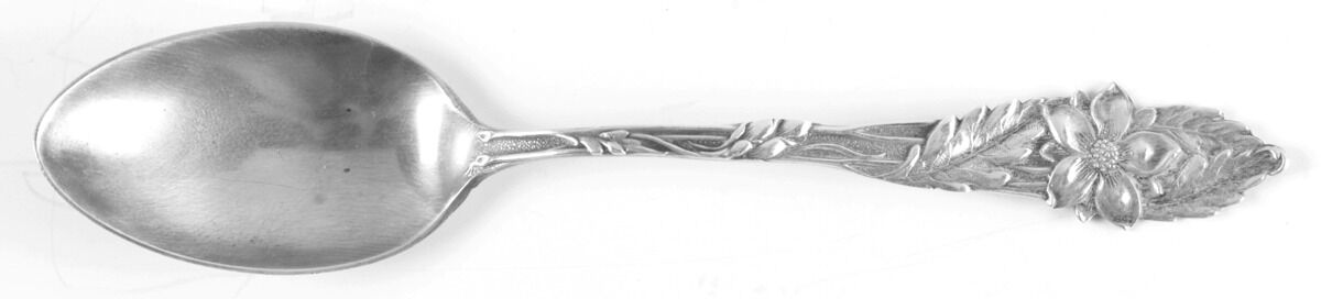 Floral Series #1 (Sterling) Five O'Clock Spoon by Watson-1