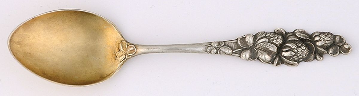 Floral Series #1 (Sterling) Demitasse Spoon by Watson-1