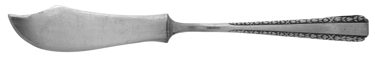 WB9 (Silverplate) Flat Handle Master Butter Knife by Williams Bros-1