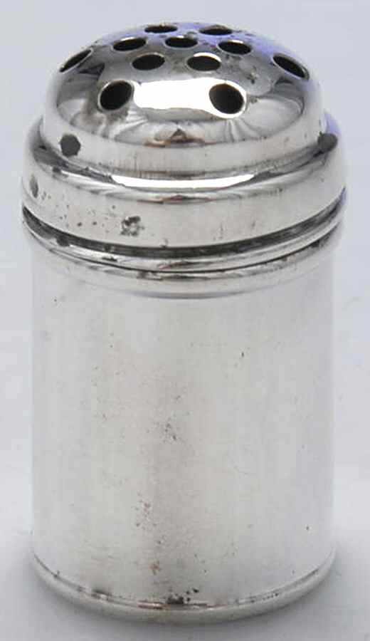 7721 (Sterling, Hollowware) Individual Salt Shaker by Weidlich Silver-1